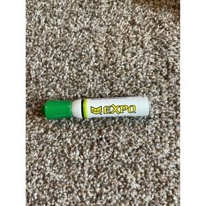 Vintage Expo Sanford Dry Erase‎ Markers Chisel Tip Green USA